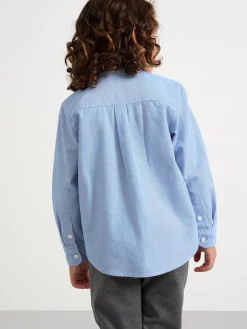 Skjortor & Blusar>Lindex Oxfordskjorta Blue Chambray