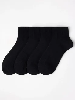 Strumpor>Lindex 4-Pack Ankelstrumpor Black