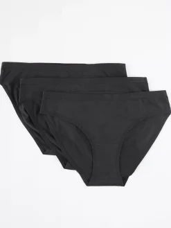 Trosor>Lindex 3-Pack Bikini Regular Trosa Black