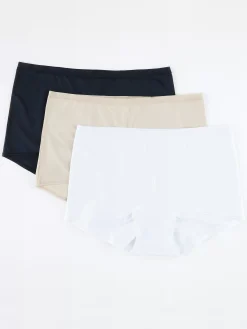 Trosor>Lindex 3-Pack Boxer Midi Trosor Three-Col Mix