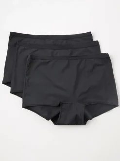 Trosor>Lindex 3-Pack Boxer Midi Trosor Black
