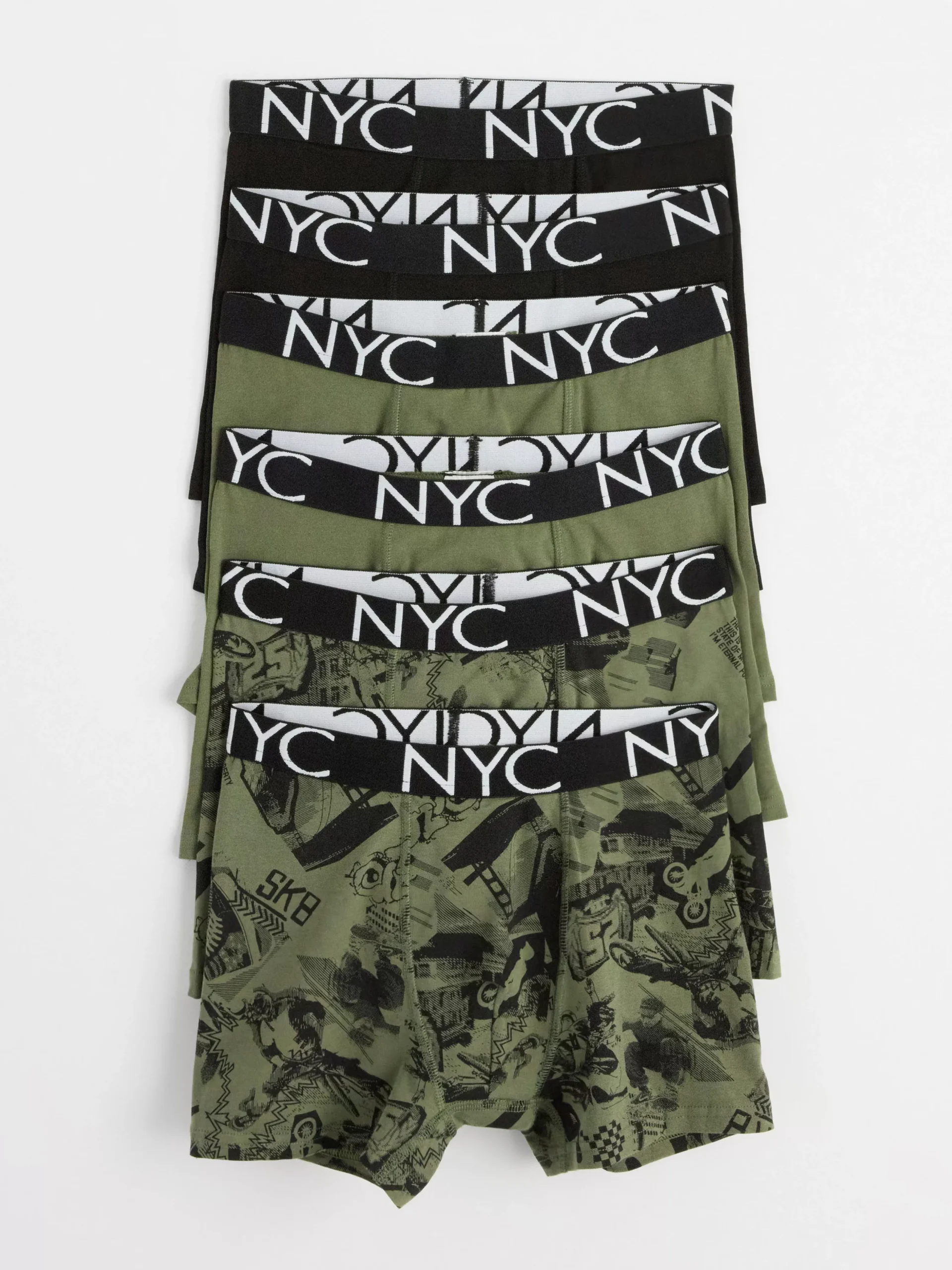 Underkläder>Lindex 6-Pack Boxershorts Khaki