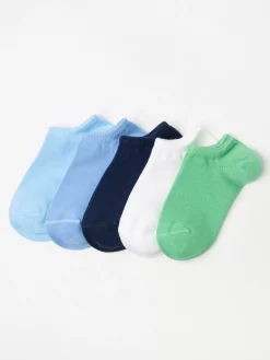 Underkläder>Lindex 5-Pack Footies Green