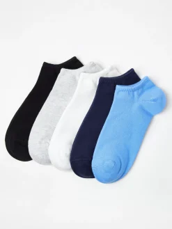 Underkläder>Lindex 5-Pack Footies Light Dusty Blue