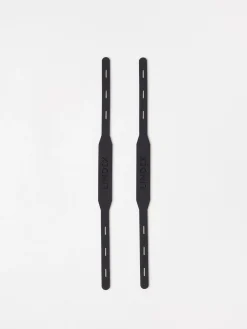 Klädvård>Lindex 2-Pack Fotremmar I Silikon Black