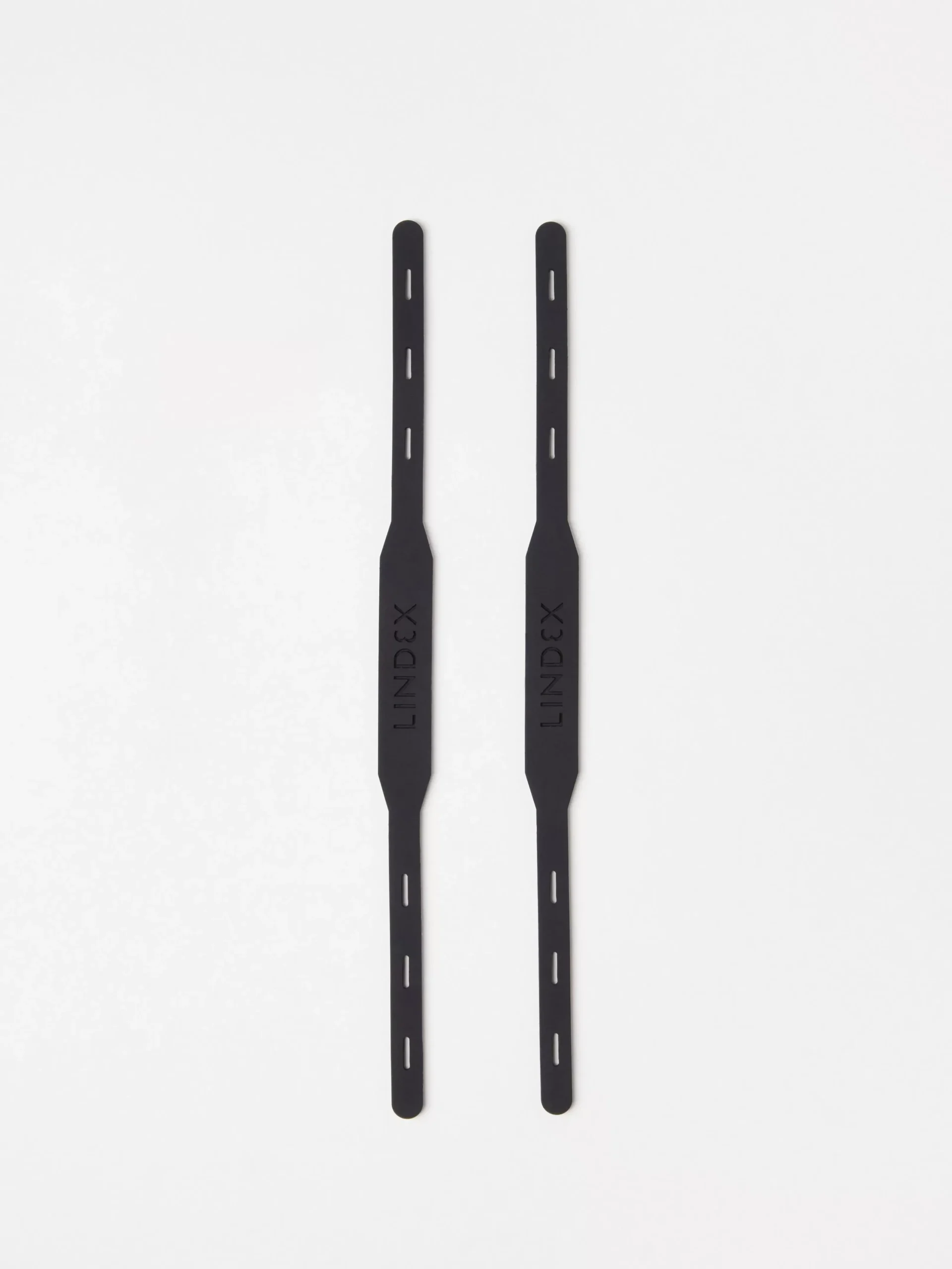 Klädvård>Lindex 2-Pack Fotremmar I Silikon Black