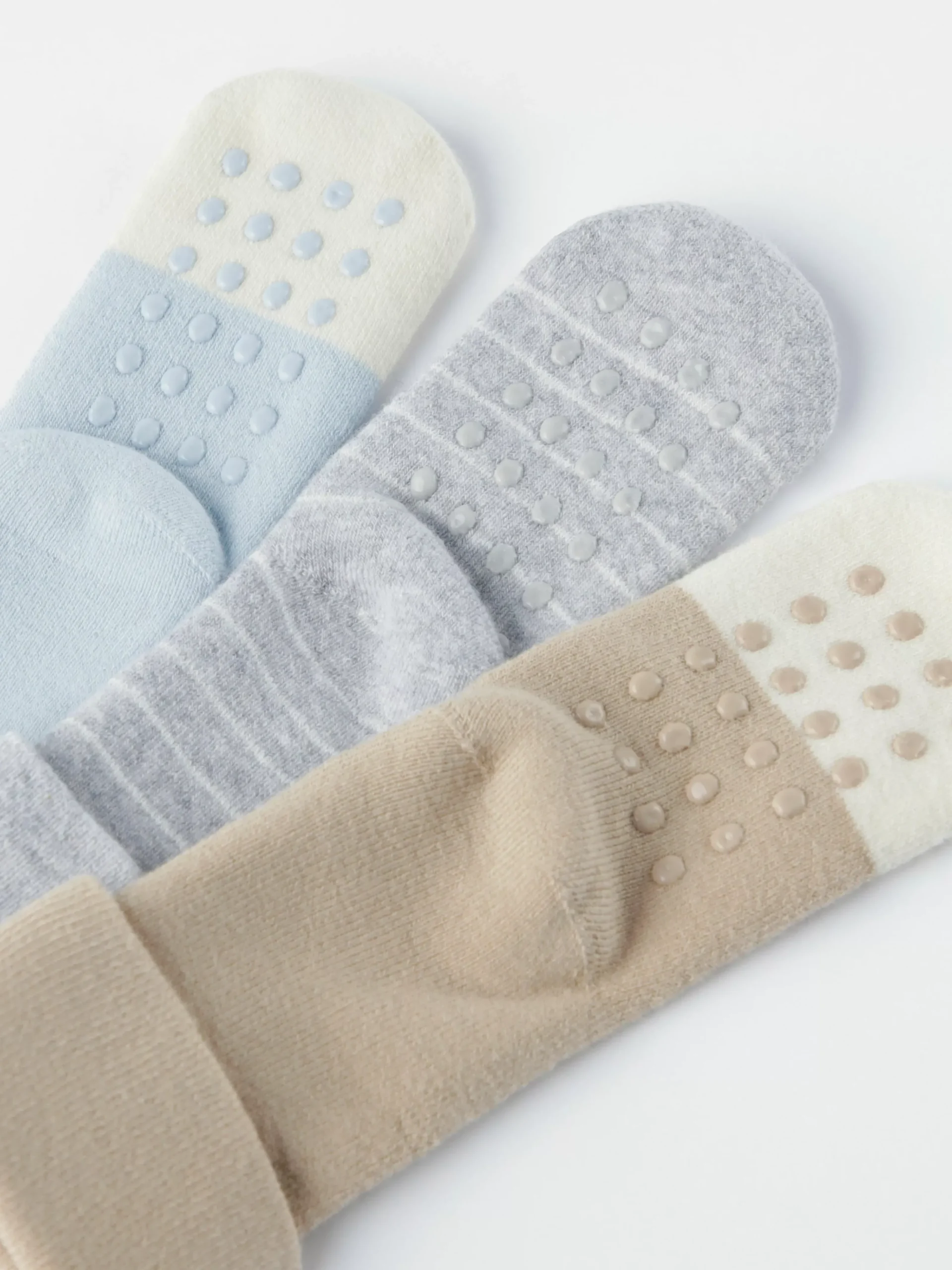 Nyfodd>Lindex 3-Pack Frottestrumpor Light Dusty Blue