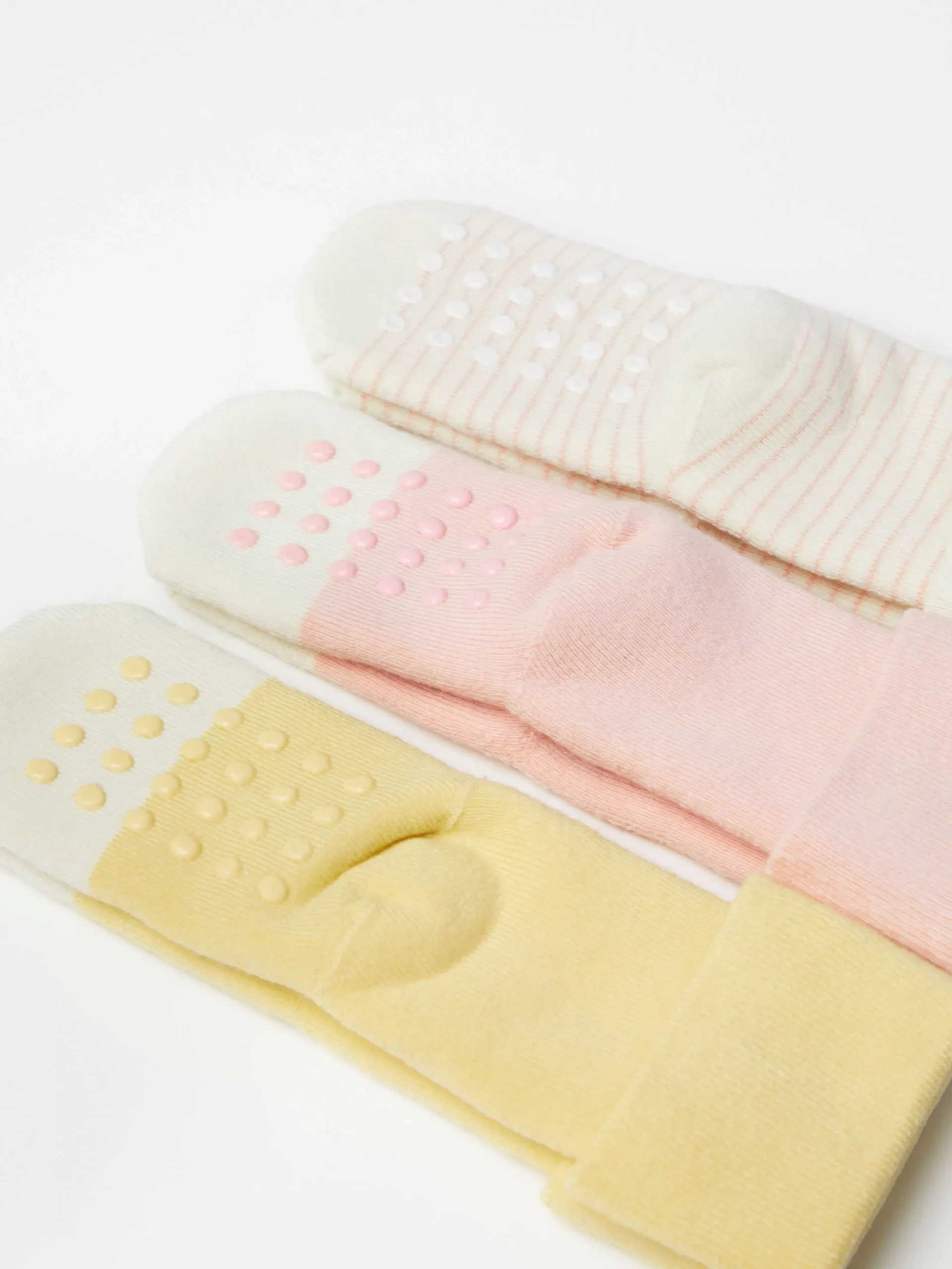 Nyfodd>Lindex 3-Pack Frottestrumpor Light Dusty Pink