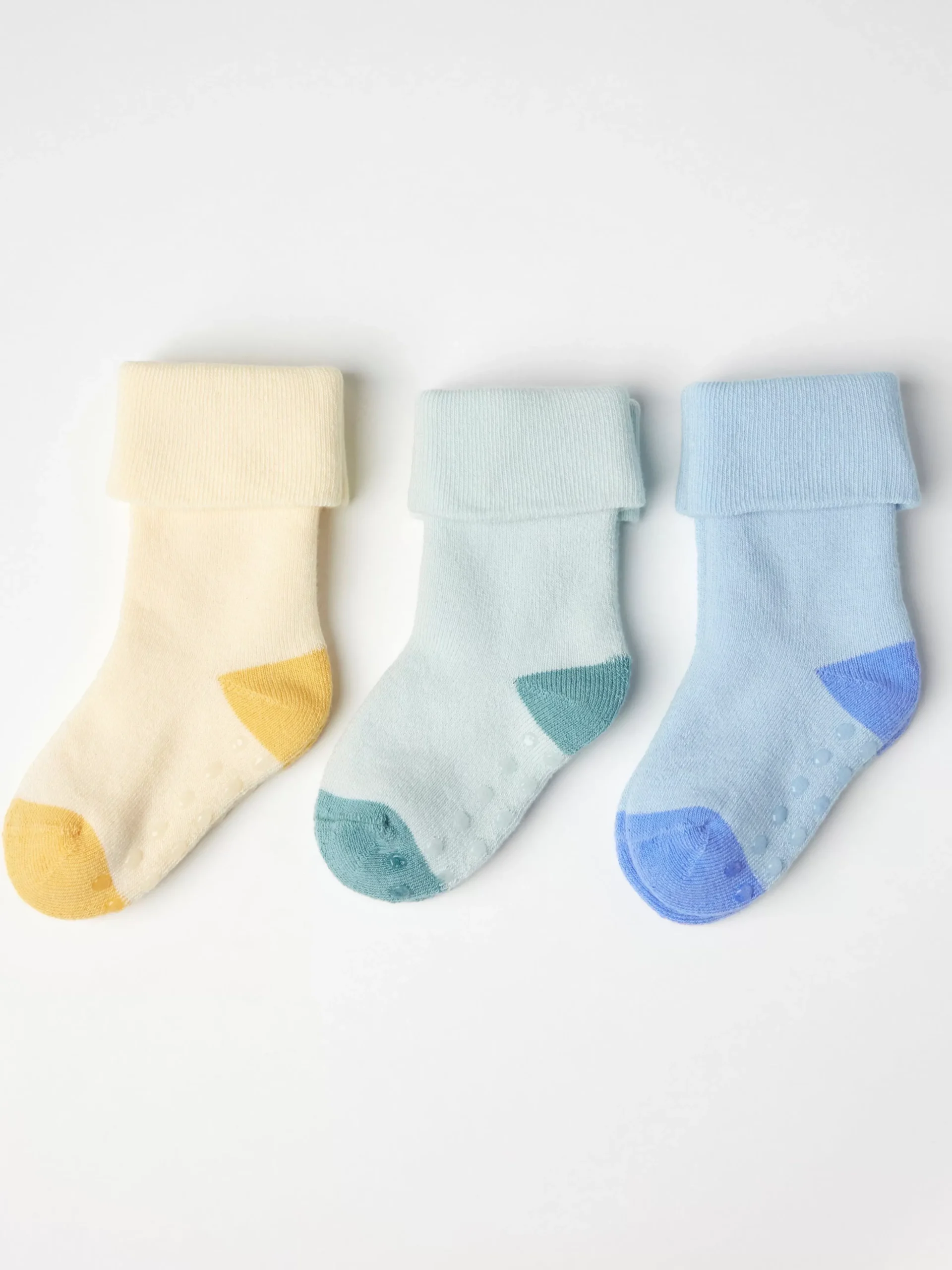 Strumpor & Strumpbyxor>Lindex 3-Pack Frottestrumpor Light Dusty Yellow
