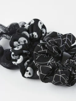 Accessoarer>Lindex 3-Pack Halloweenscrunchies Black
