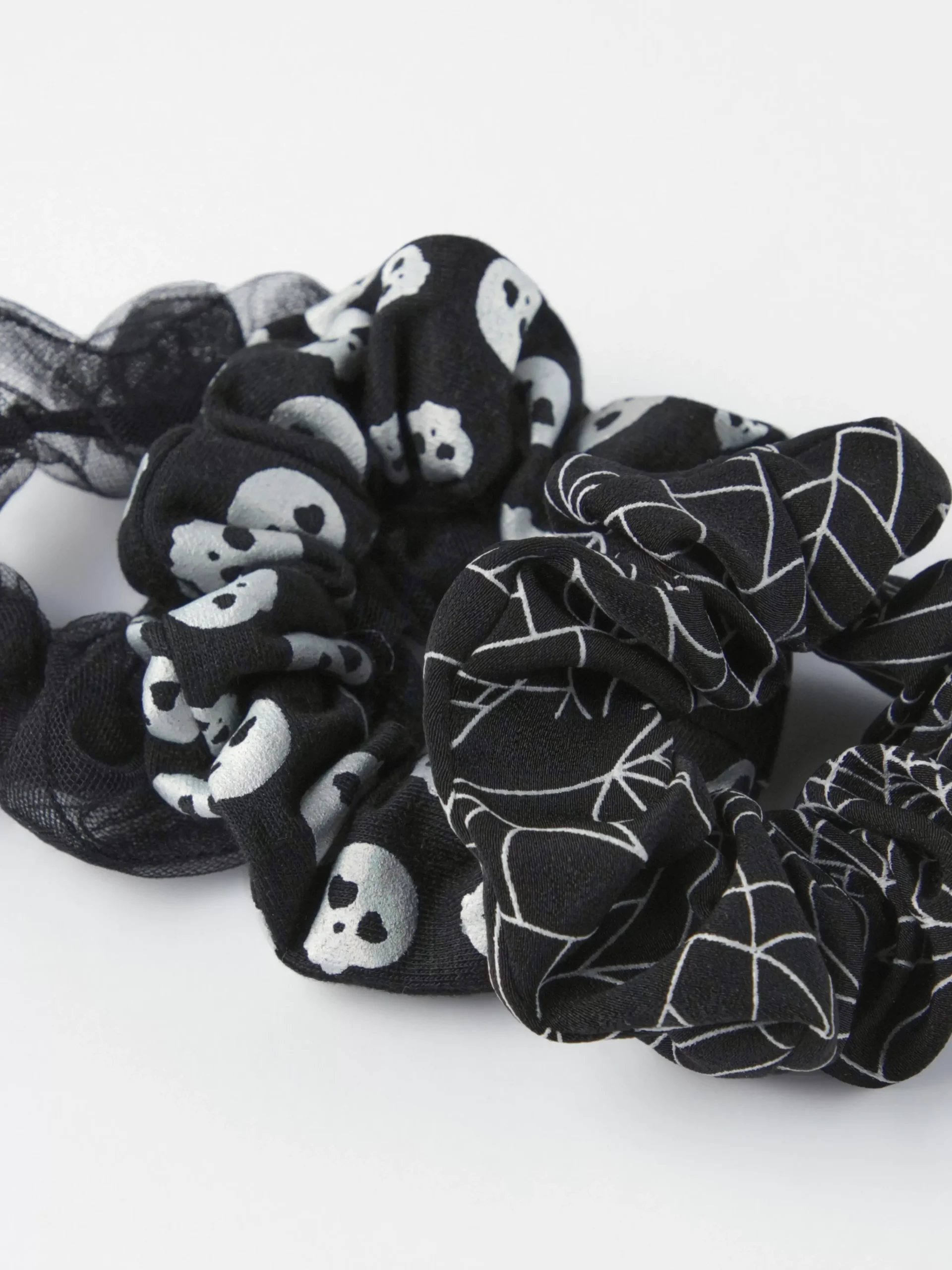 Accessoarer>Lindex 3-Pack Halloweenscrunchies Black
