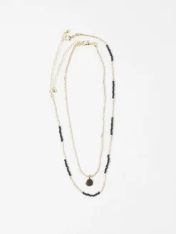 Accessoarer>Lindex 2-Pack Halsband Black