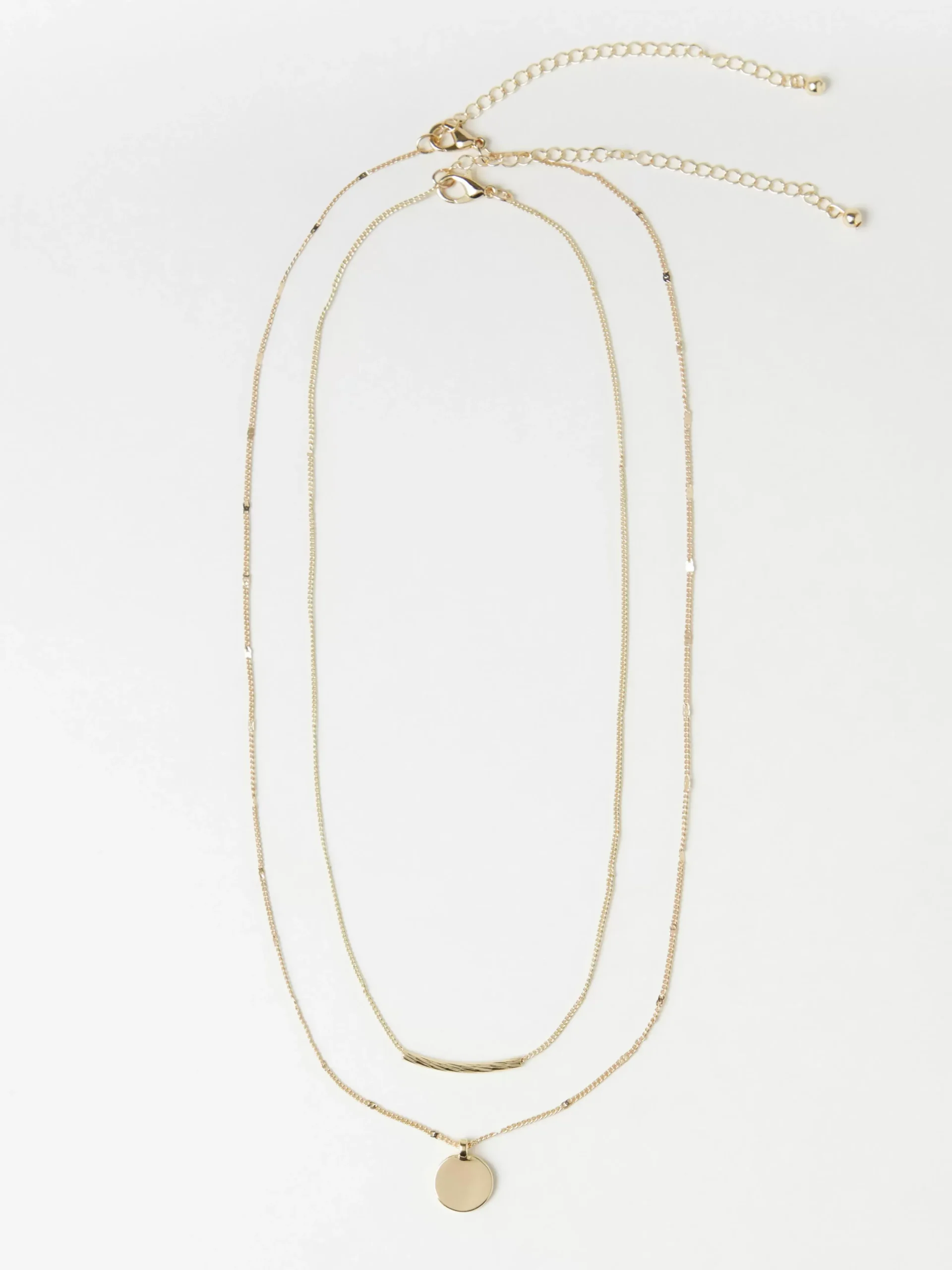 Accessoarer>Lindex 2-Pack Halsband Med Hangsmycke Gold