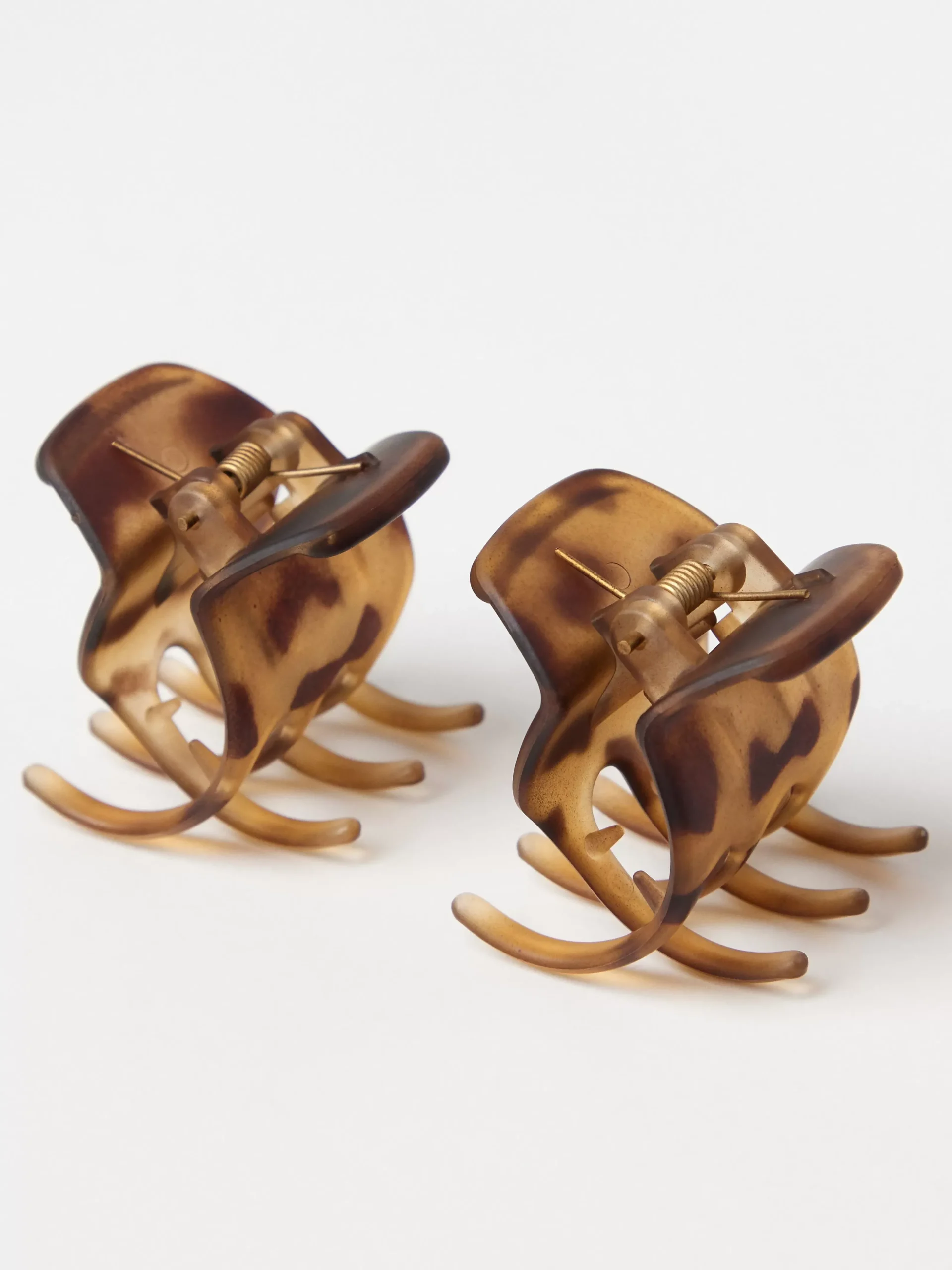 Accessoarer>Lindex 2-Pack Harklammor Brown