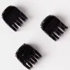 Accessoarer>Lindex 3-Pack Harklammor Black