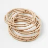 Accessoarer>Lindex 9-Pack Harsnoddar Beige