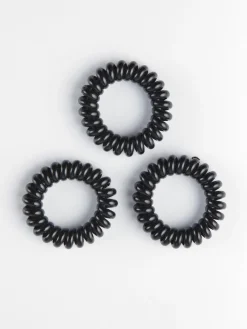 Accessoarer>Lindex 3-Pack Harsnoddar Black