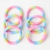 Accessoarer>Lindex 6-Pack Harsnoddar Light Pink