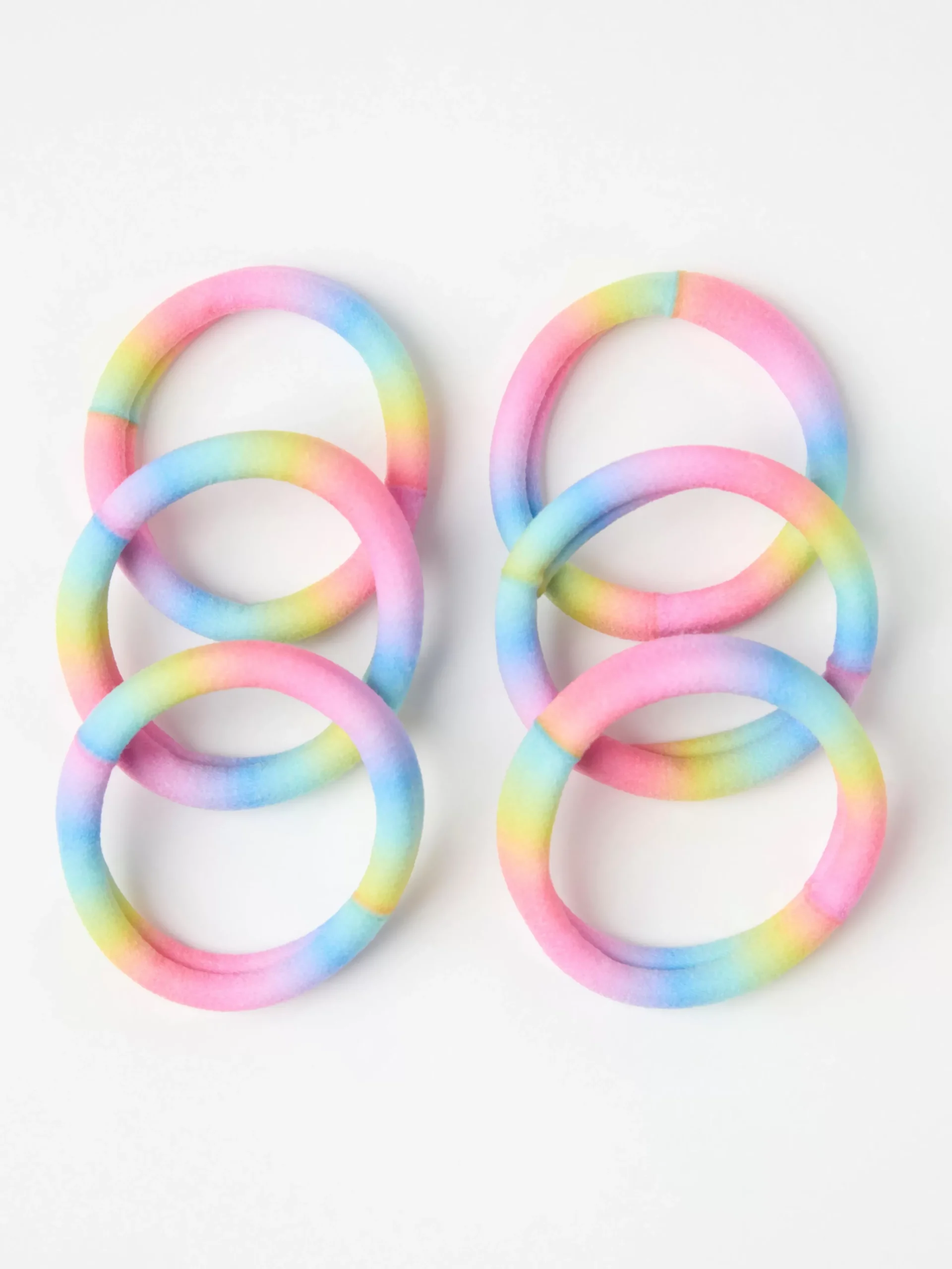 Accessoarer>Lindex 6-Pack Harsnoddar Light Pink