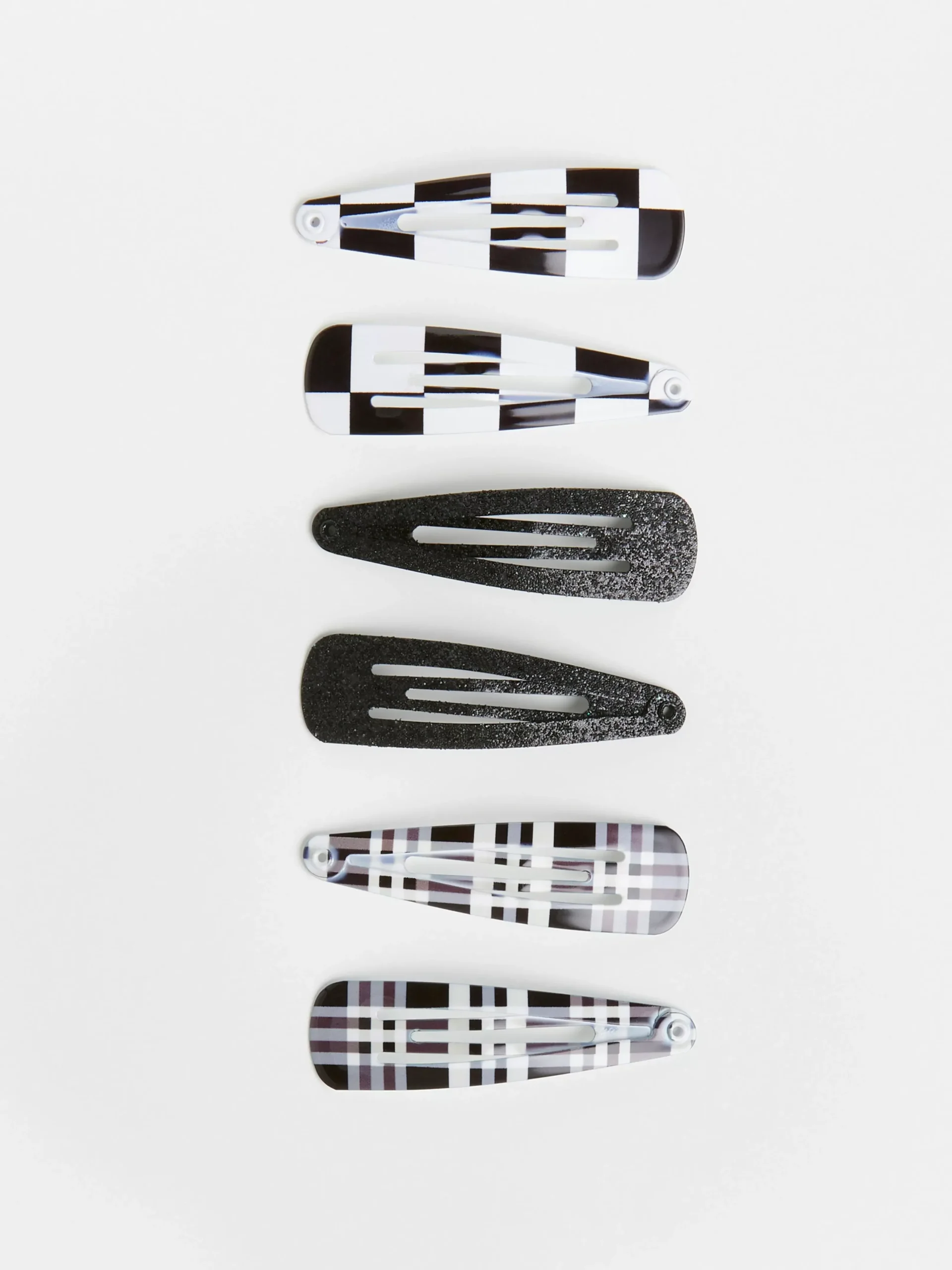 Accessoarer>Lindex 6-Pack Harspannen Black