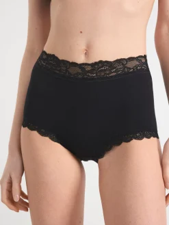 Trosor>Lindex 3-Pack High Waist Trosor Three-Col Mix