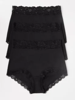 Trosor>Lindex 3-Pack High Waist Trosor Black