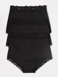 Trosor>Lindex 3-Pack High Waist Trosor Black