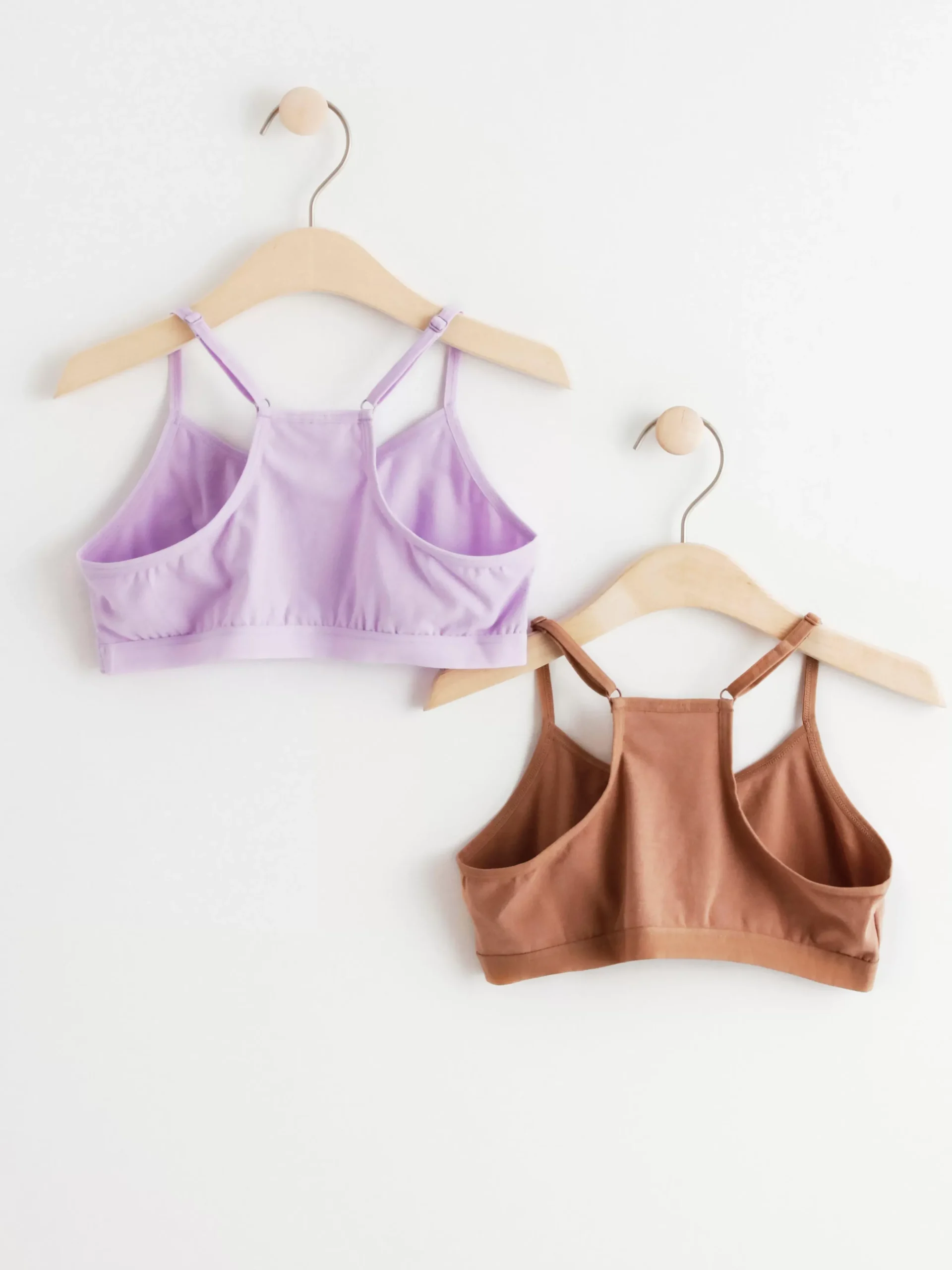 Underkläder>Lindex 2-Pack Korta Toppar Med Brottarrygg Light Lilac