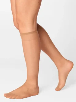Strumpor>Lindex 4-Pack Matta Knastrumpor Beige