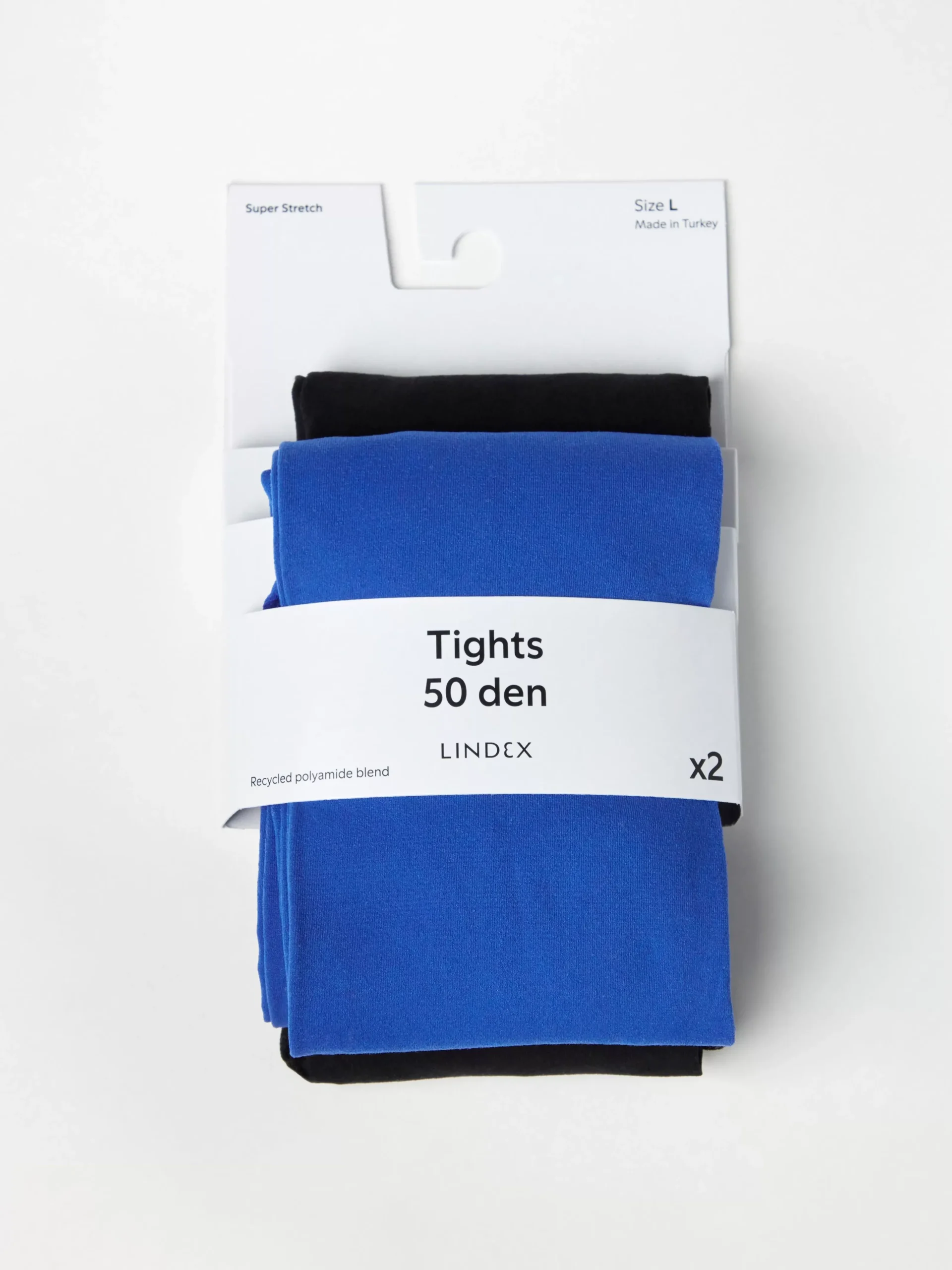 Strumpbyxor & Leggings>Lindex 2-Pack Matta Strumpbyxor I 50 Denier Blue