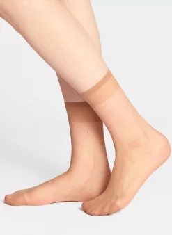 Strumpor>Lindex 4-Pack Matta Strumpor I 20 Denier Light Beige