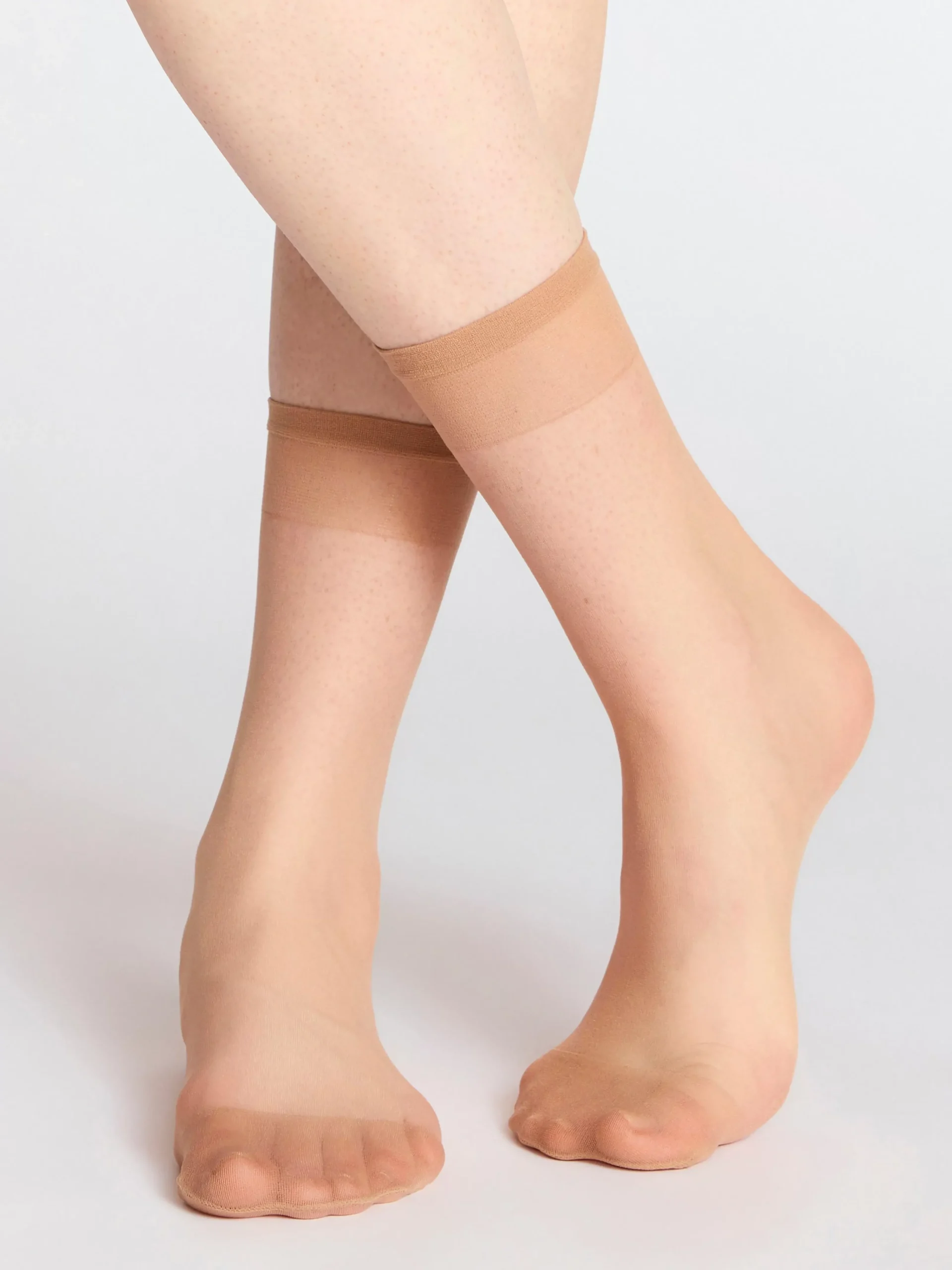 Strumpor>Lindex 4-Pack Matta Strumpor I 20 Denier Light Beige