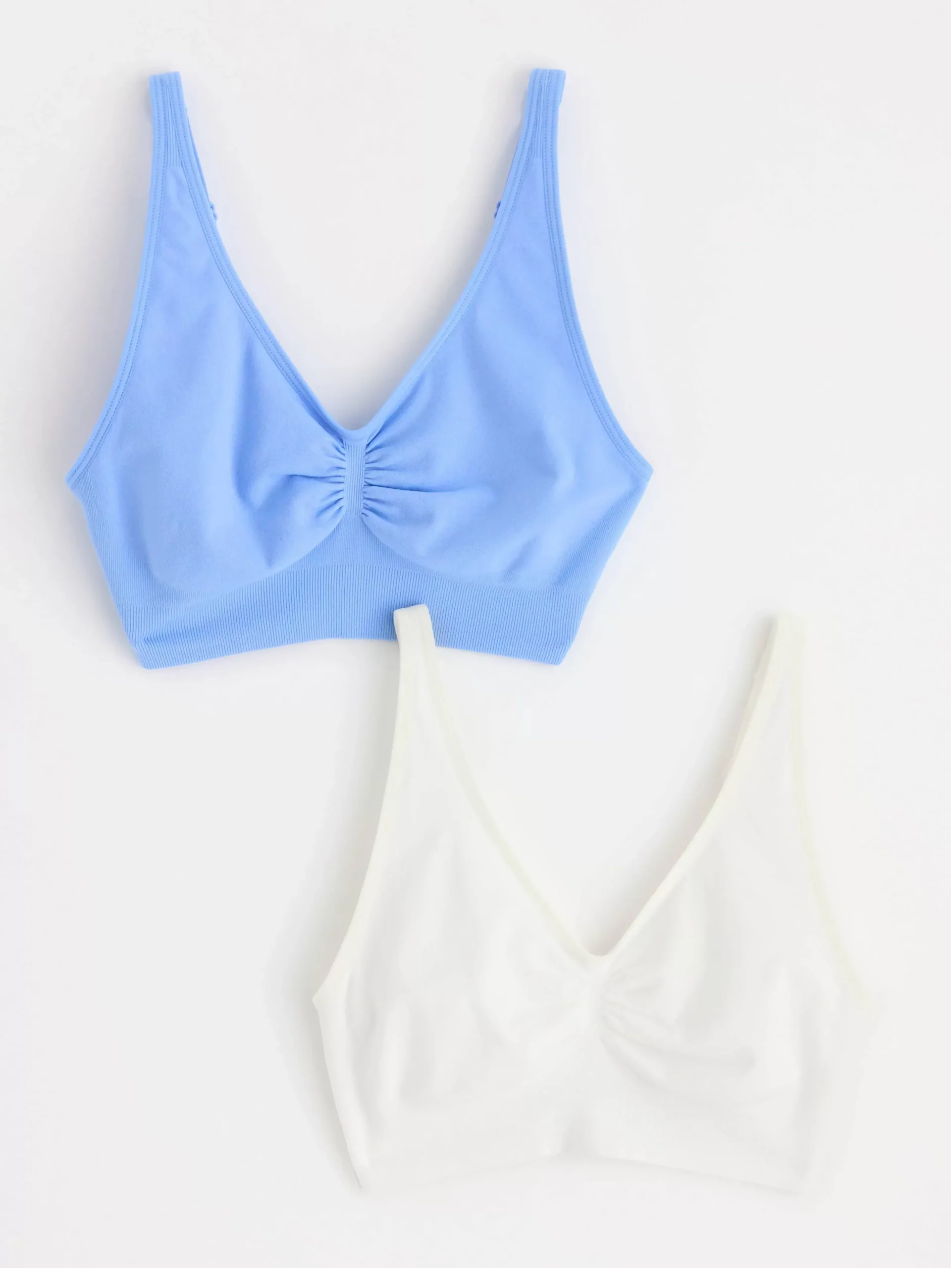Bh>Lindex 2-Pack Mjuk Seamless Bh White
