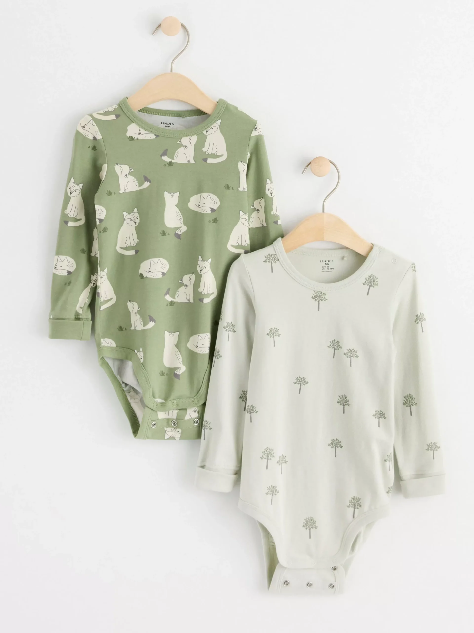 Bodies>Lindex 2-Pack Monstrade Bodies Dusty Green