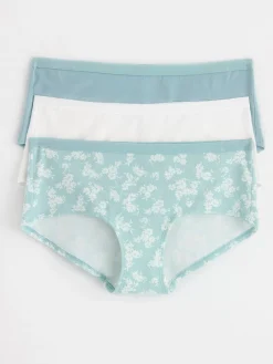 Trosor>Lindex 3-Pack Regular Waist Trosor Light Dusty Turquoise