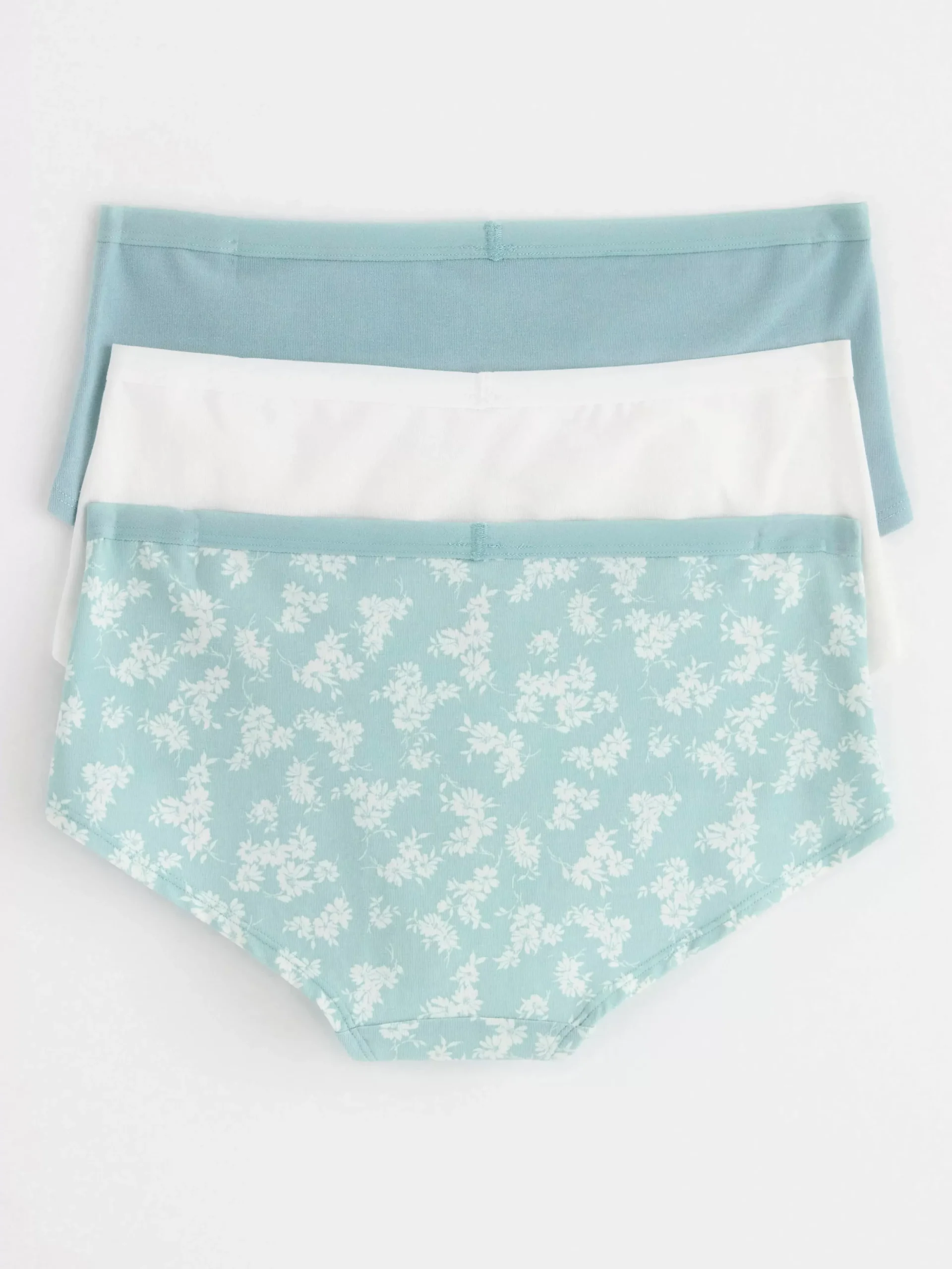 Trosor>Lindex 3-Pack Regular Waist Trosor Light Dusty Turquoise