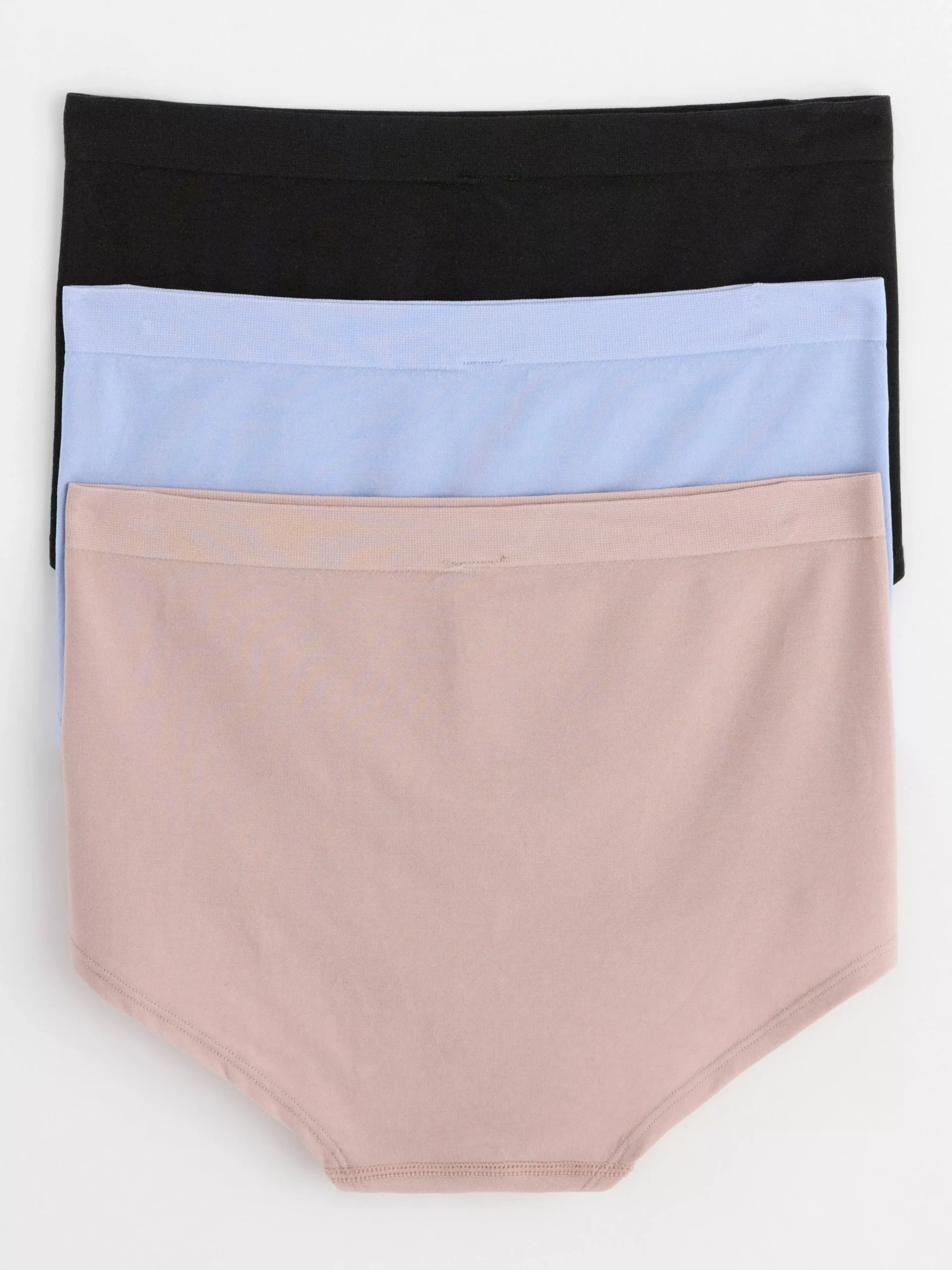 Trosor>Lindex 3-Pack Seamless High Waist Trosor Light Dusty Blue