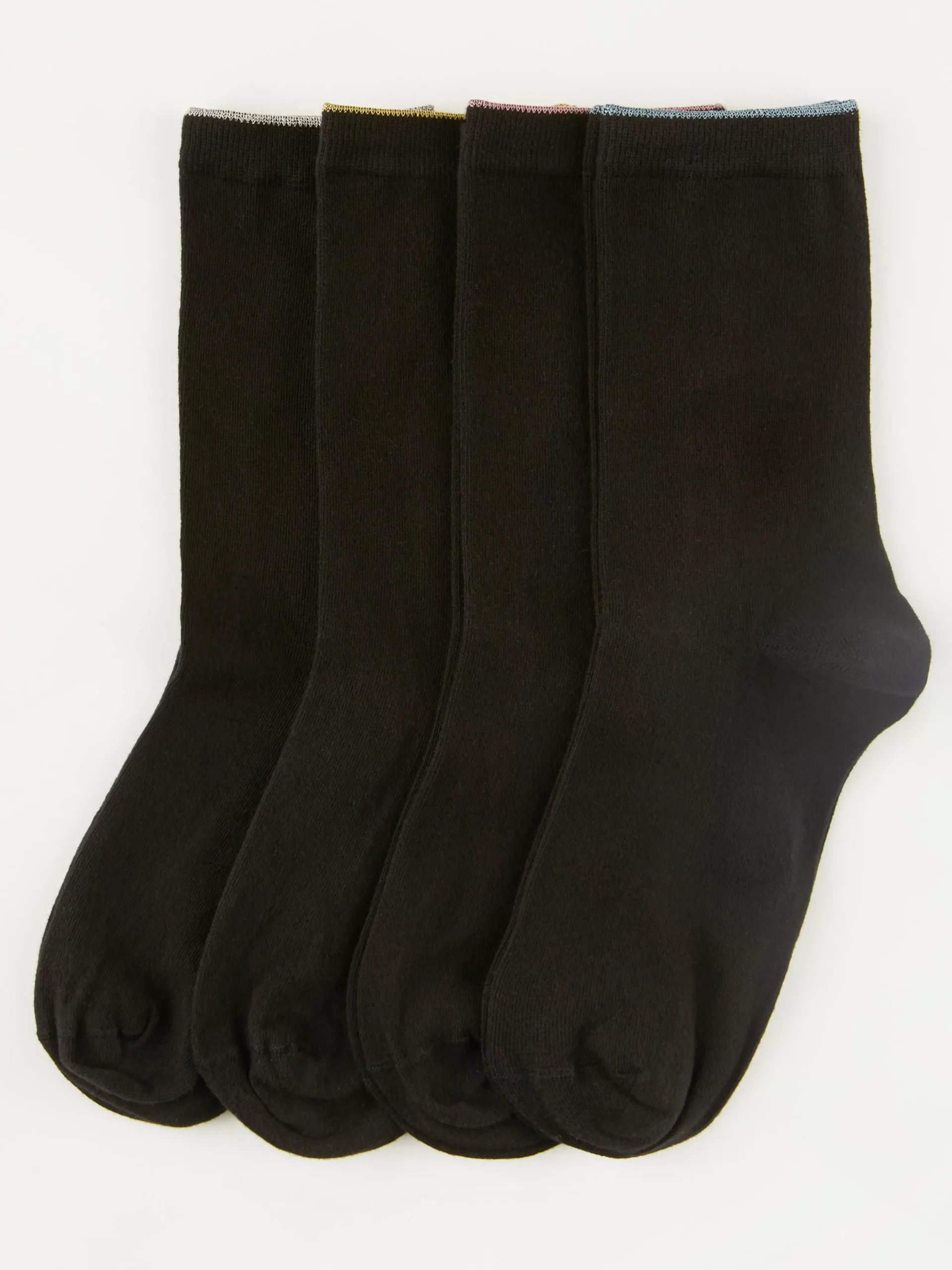 Strumpor>Lindex 4-Pack Sockor Black