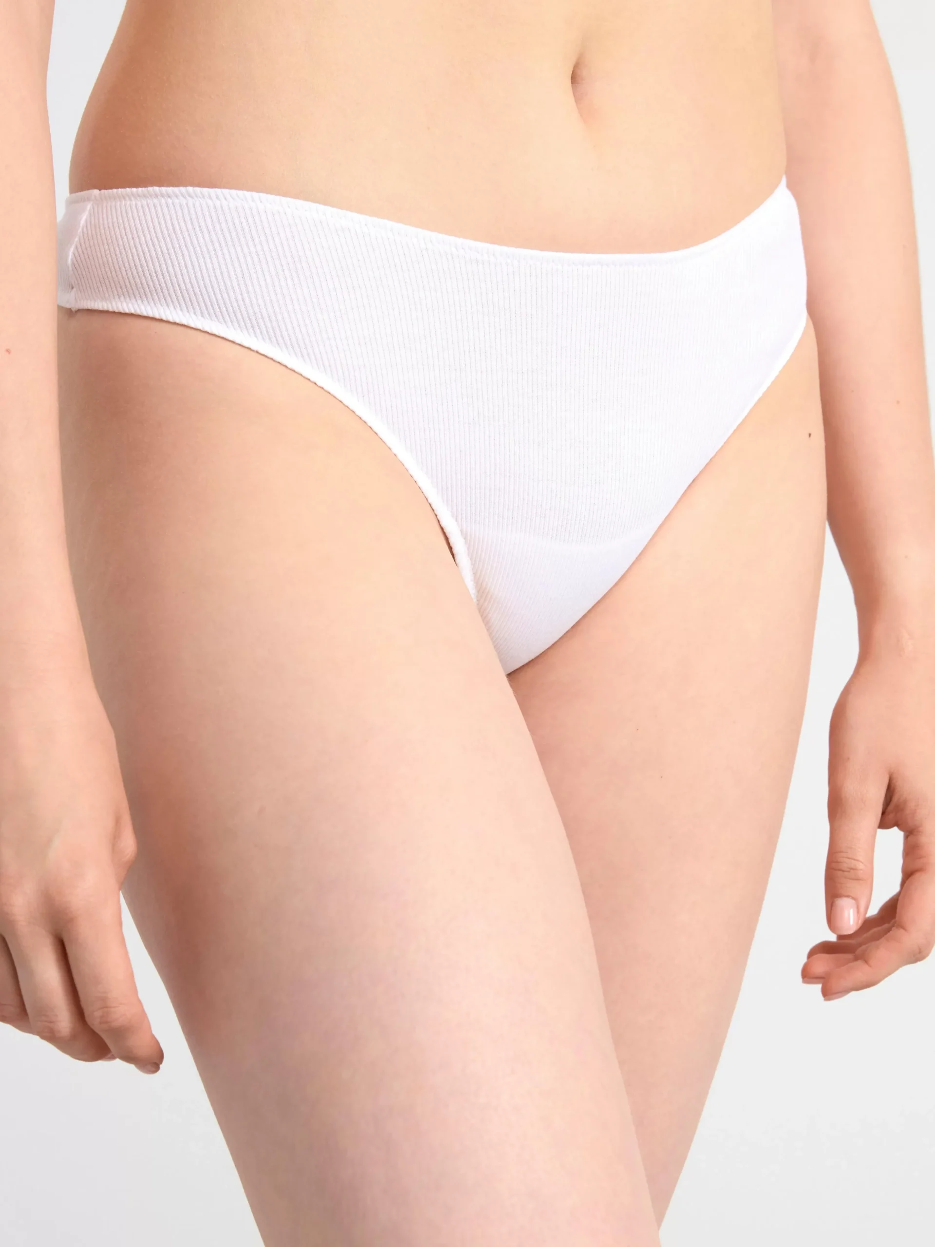 Trosor>Lindex 3-Pack Stringtrosa Low White