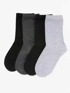 Strumpor>Lindex 4-Pack Strumpor Anthracite