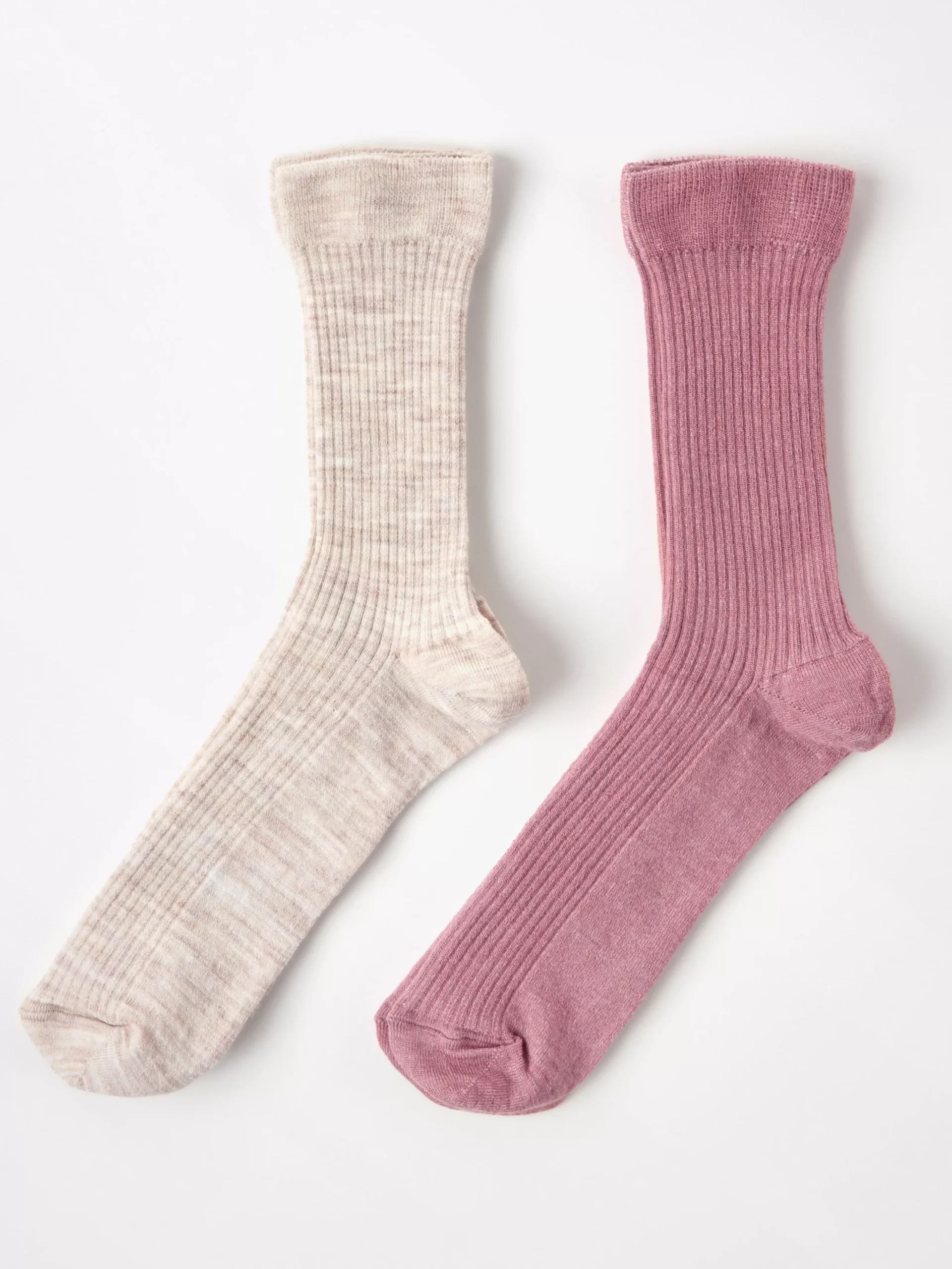 Underkläder>Lindex 2-Pack Strumpor I Ullblandning Dusty Pink