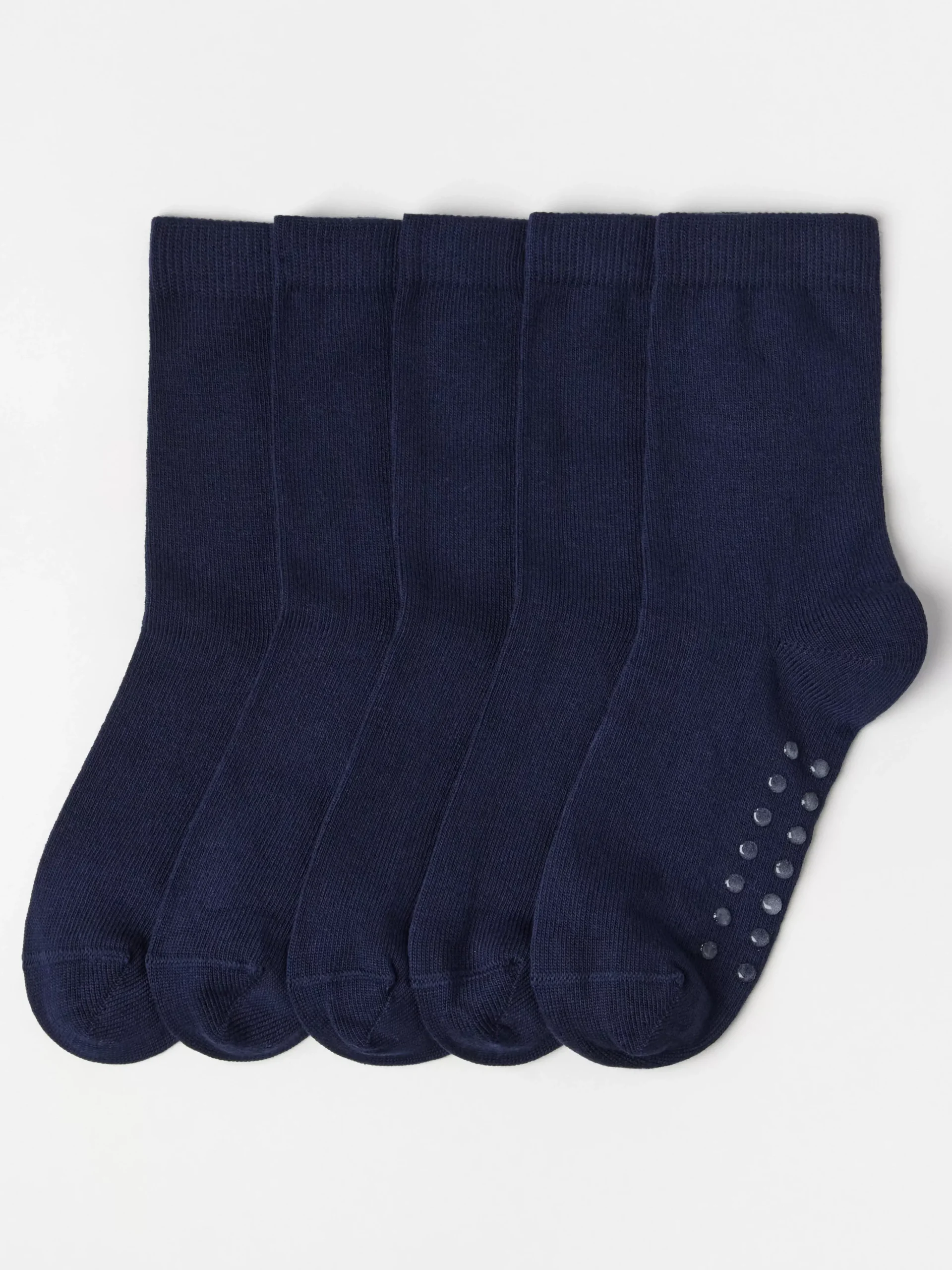 Underkläder>Lindex 5-Pack Strumpor Med Antislip Navy