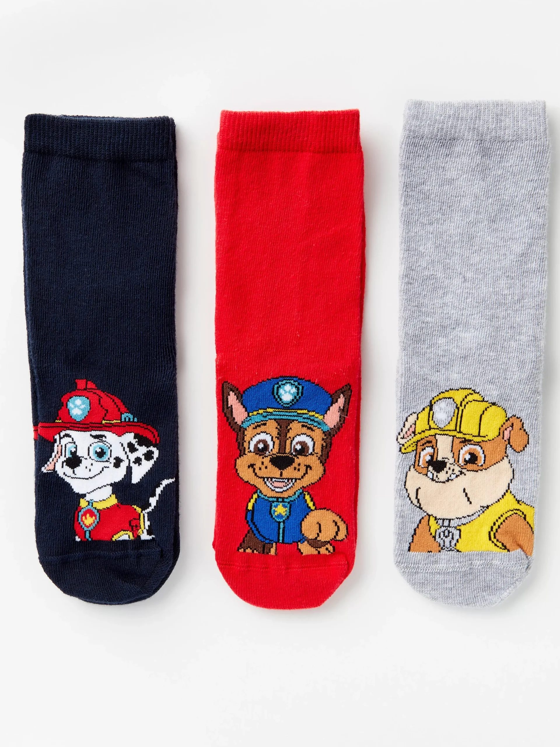 Underkläder>Lindex 3-Pack Strumpor Med Antislip Och Paw Patrol Navy