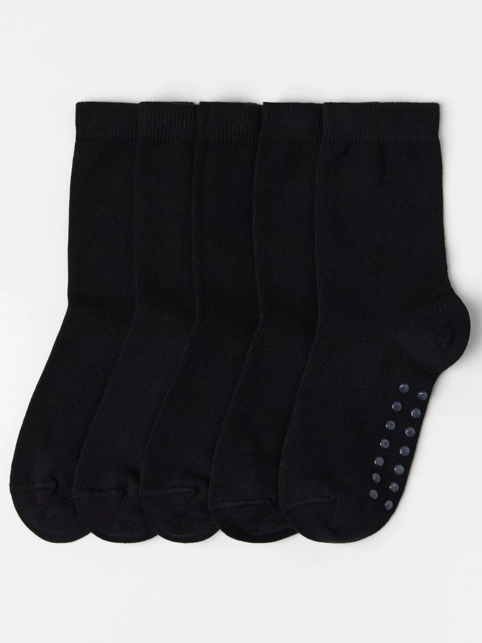 Underkläder>Lindex 5-Pack Strumpor Med Antislip Black