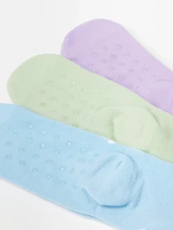 Underkläder>Lindex 3-Pack Strumpor Med Faglar Och Antislip Light Blue