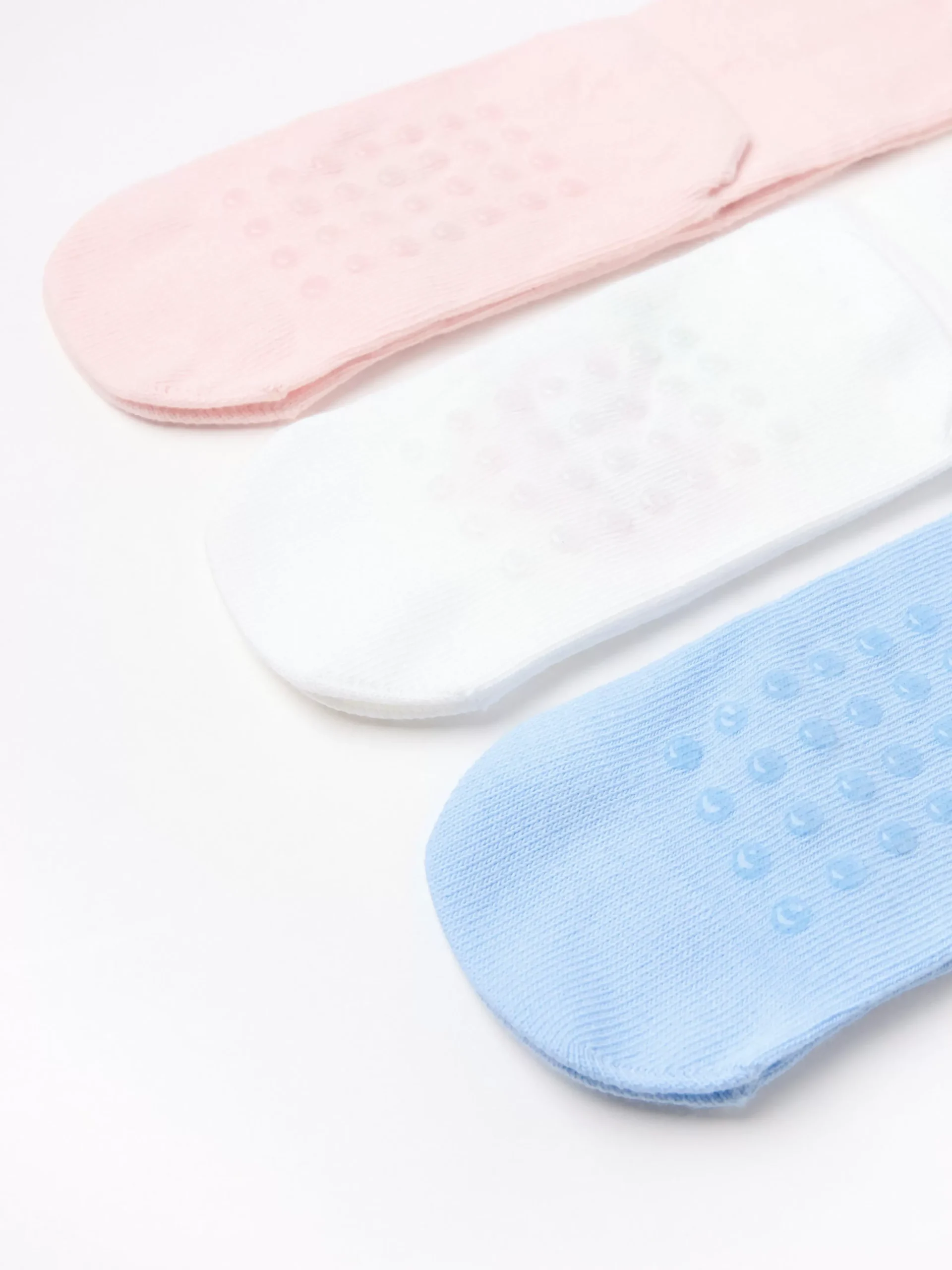 Underkläder>Lindex 3-Pack Strumpor Med Jordgubbar Och Antislip Light Dusty Pink