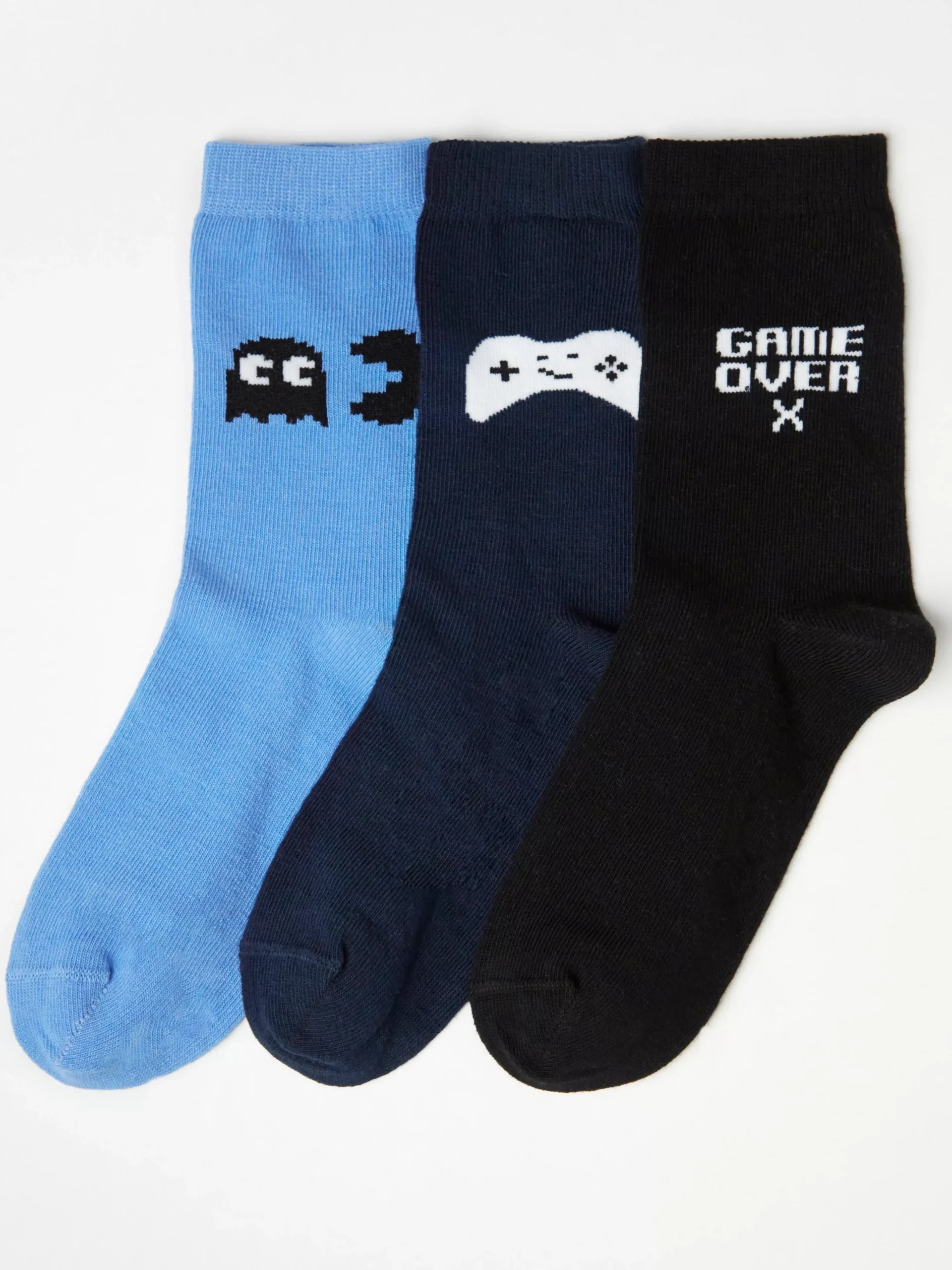 Underkläder>Lindex 3-Pack Strumpor Med Spelmotiv Navy