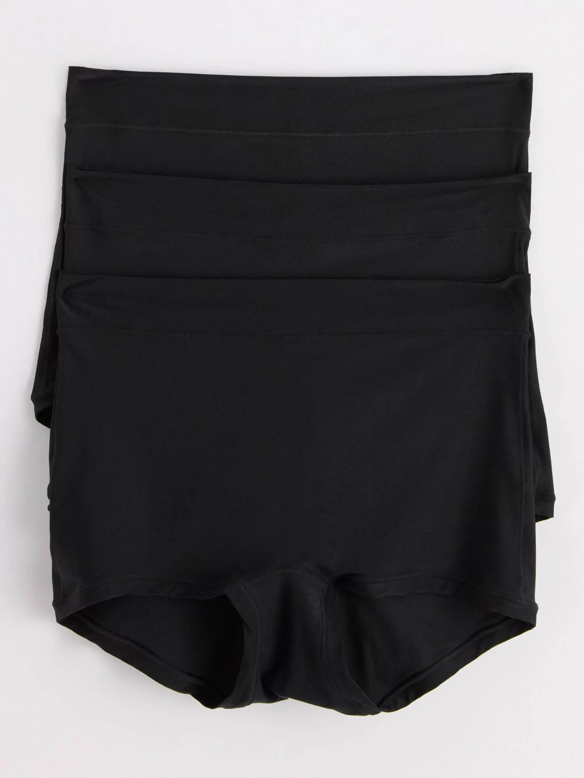 Trosor>Lindex 3-Pack Superstretchiga Boxertrosor Med Hog Midja Black