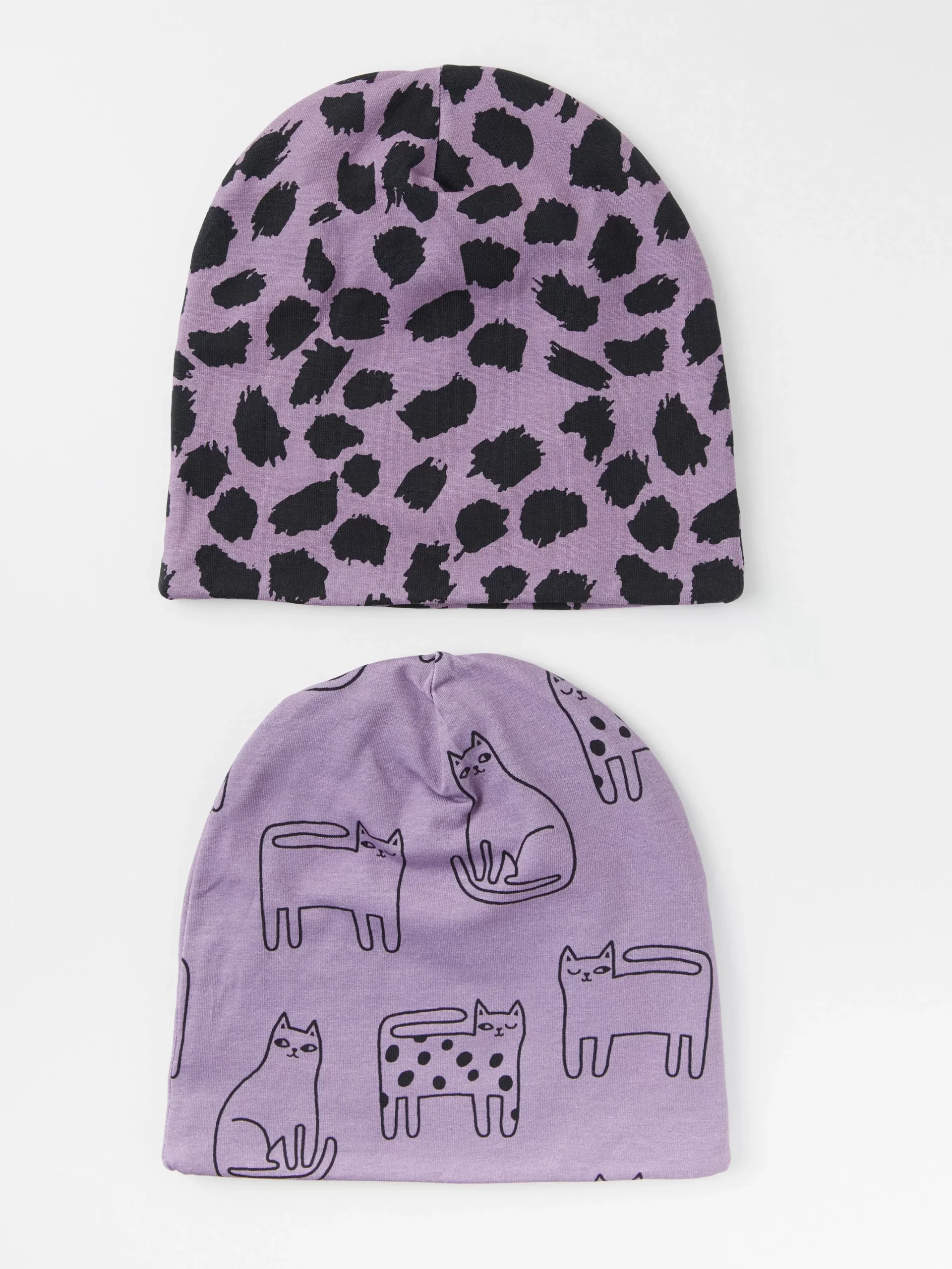 Accessoarer>Lindex 2-Pack Trikamossa Med Fleecefoder Lilac