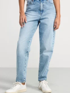 Jeans>Lindex Pam Mom High Waist Jeans Light Denim